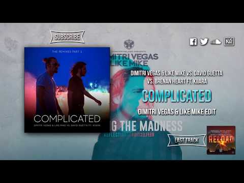 DV&LM vs.David Guetta vs.Brennan Heart ft.Kiiara - Complicated (DV&LM Edit)(BTM 2017)