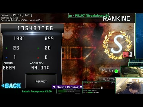 (One of my BEST scores) 541pp | onoken - P8107 99.07% HDHR FC
