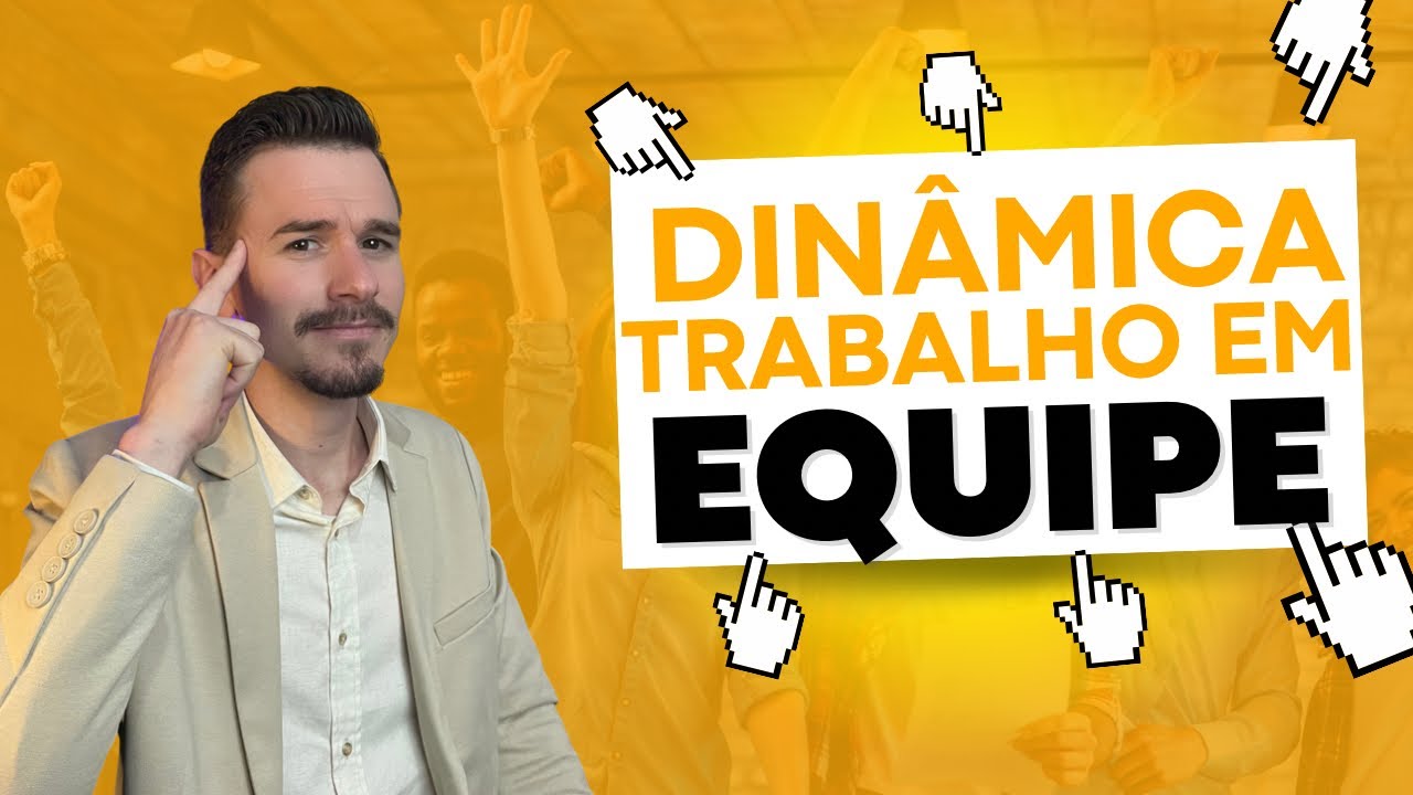 Dinâmica de grupo sobre trabalho em equipe