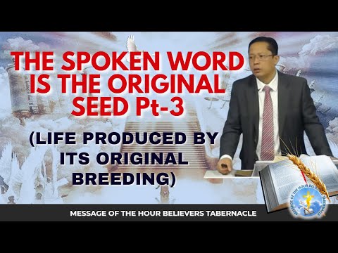 22-0805A_THE SPOKEN WORD IS THE ORIGINAL SEED Pt-3 (LIFE PRODUCED BY ITS ORIGINAL BREEDING)