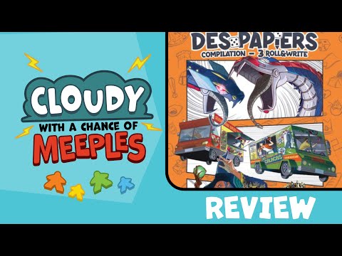 Des Papiers Review - Cloudy with a Chance of Meeples