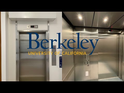 Brand New Elevator Industries Traction Elevator - Giannini Hall - UCB in Berkeley, CA.