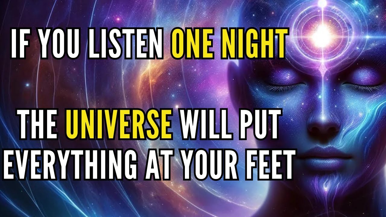 THE UNIVERSE WILL PUT EVERYTHING AT YOUR FEET BY LISTENING TO THIS ONE NIGHT