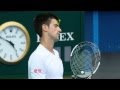 NOVAK DJOKOVIC final training day - Australian Open.