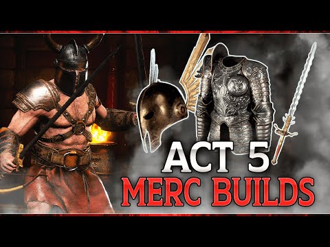 The Definitive Guide to ACT 5 Mercs - Patch 2.4 - Everything from UBER Support to PSN BUILD Mercs