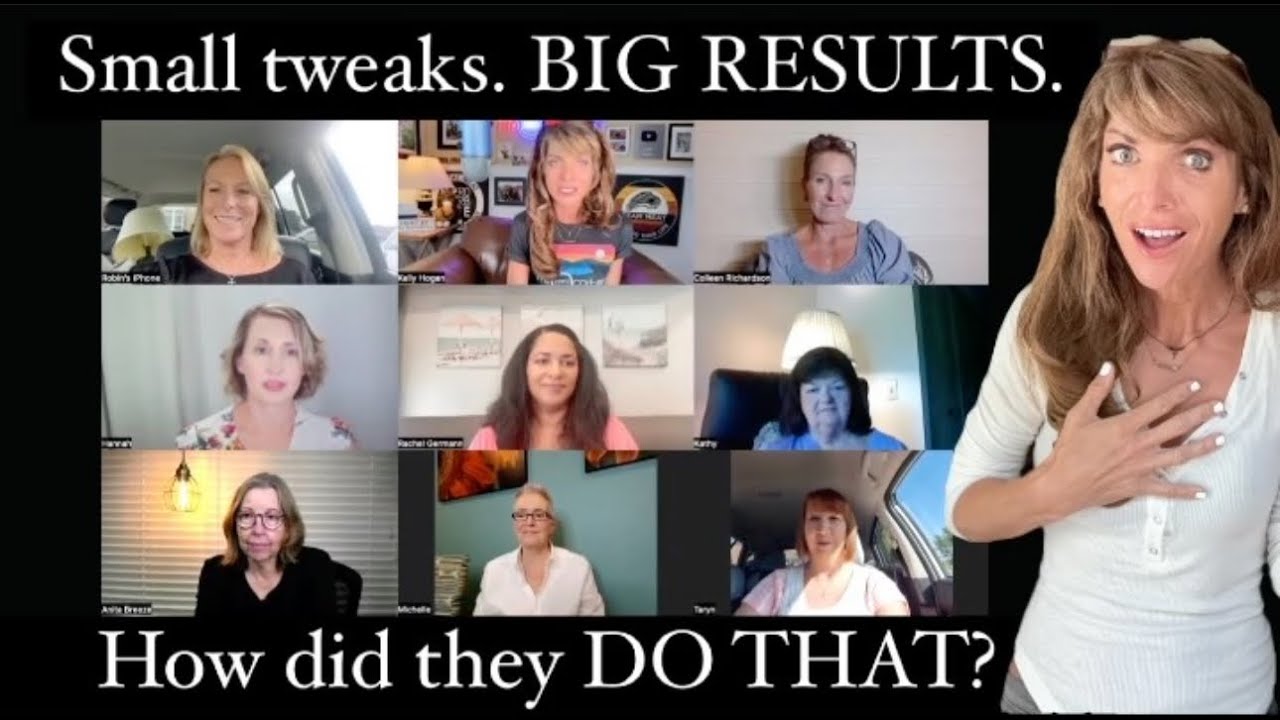 Breakthroughs from real people: The small tweaks that gave them BIG results