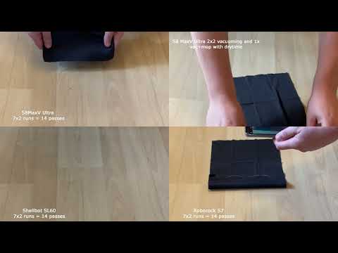 Roborock S8 MaxV Ultra vs Roborock S7 vs Dyson Vis Nav - performance testing - not worth the money