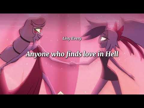 EASY - HAZBIN HOTEL lyrics video by Livy Every 