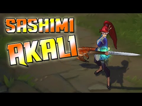 Sashimi Akali | Skin Spotlight | League of Legends [GER][HD]