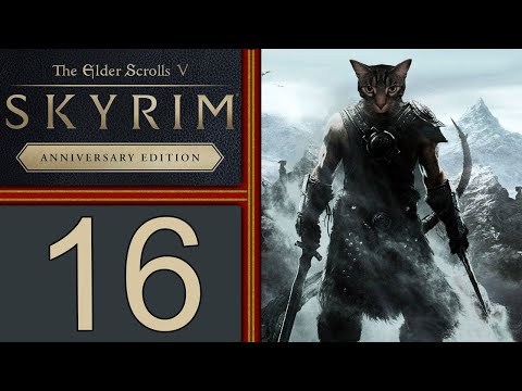 The Elder Scrolls V: Skyrim Anniversary Edition playthrough pt16 - Necro Fun/Stumbling Upon Halldir!
