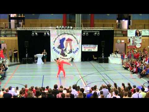 Julia GEISHAUSER und Patrick PFALLER Akro ER, Nordbay. Meisterschaft, Rock´n´Roll 22.3.2014, A