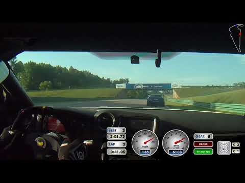 Nissan GTR @VIR -NASA TT1 Track Record 153.6-