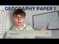 Watch This Video Before Geography Paper 1 My BEST Advice