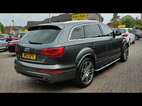 2012 (12) Audi Q7 3.0 TDI 245 Quattro S-Line Auto
