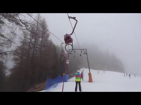 3/2/2016 Risalita integrale skilift Leitner "Campetto"a Zoldo