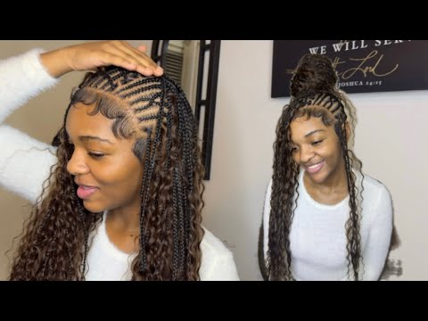 Fulani Flip Over Braids