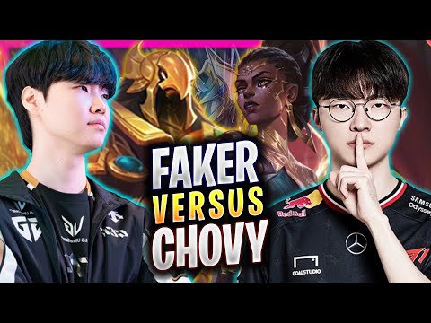 T1 FAKER vs GEN CHOVY! - T1 Faker Plays Mel MID vs GEN Chovy Azir! | Season 2025