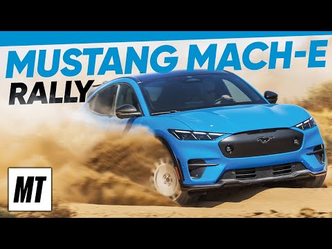 Can an Electric Mustang SUV Really Off-Road?! 2024 Ford Mustang Mach-E Rally First Test