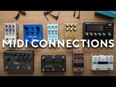 Setting Up a MIDI Pedalboard - MIDI Connections Explained