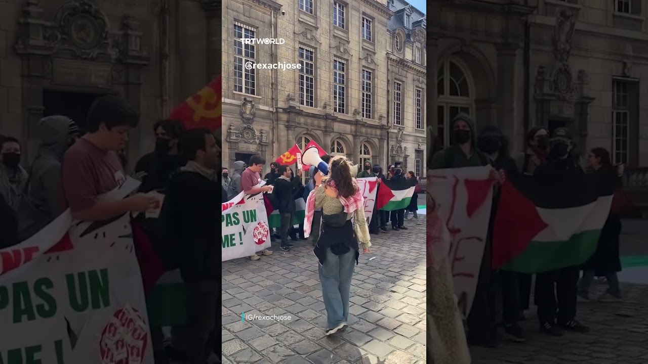 French police arrest students protesting against controversial anti-Semitism bill