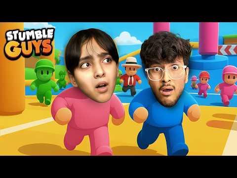Playing Stumble Guys With My Sister | Funniest Match Ever 😂