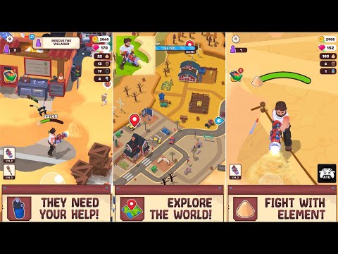 Wasteland Life: Survival Idle (ATG) Android, iOS Gameplay #onepluspad - YouTube