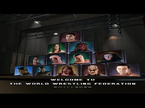 WWF War Zone PlayStation 1 British Bulldog Challenge Mode