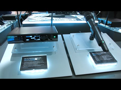 Sennheiser's all-new EW D1 digital wireless system adapts to your environment.