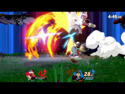 Really stupid Mii Brawler kill