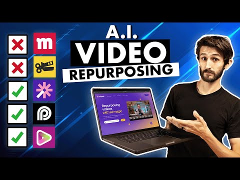 Top 5 AI Video Repurposing & Editing Apps Comparison 2025 | Vizard, Opus, Vidyo, Munch, Choppity…