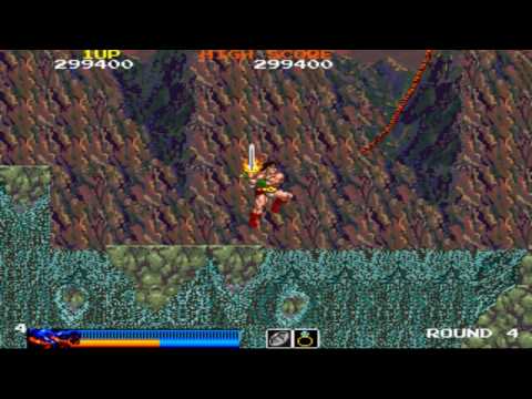 Rastan Saga Round 4  1987 Taito Mame Retro Arcade Games