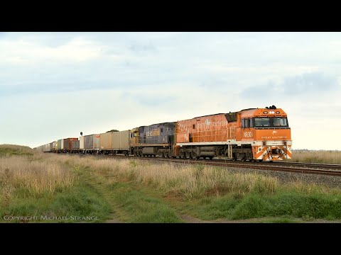 6MP4 TOLL / Pacific National Container Train (27/8/2021) - PoathTV Australian Railways