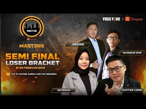 [2019] Free Fire Shopee Indonesia Masters | Loser Bracket B | Semifinal