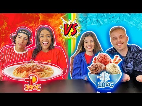 WHO EATS MORE HOT FOOD VS COLD FOOD!!!