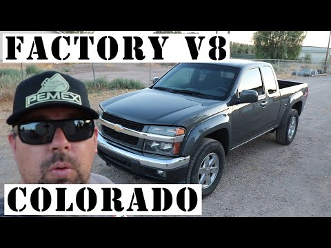 Factory v8 5.3 powered 4wd Chevy Colorado!