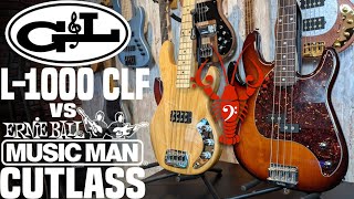 Video thumbnail for G&L L-1000 CLF vs Ernie Ball Music Man Cutlass - The Ultimate P Basses! - LowEndLobster Fresh Look by LowEndLobster