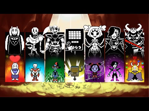 Undertale: All Main Boss Battle Themes (Pacifist, Genocide, Final Bosses)