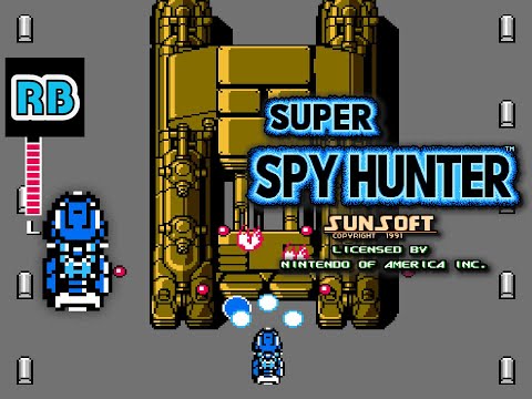 1991 [60fps] NES Super Spy Hunter ALL
