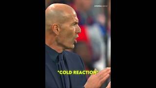 Zidane only smiles if it's Olise 😬