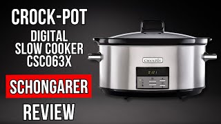 Crock-Pot Digital-Schongarer CSC063X im Detail: Perfekte Mahlzeiten auf Knopfdruck?