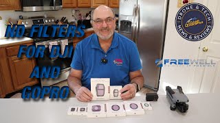 Freewell ND Filter Sets for the DJI Air 3S - Osmo Action Cameras - and GoPro Action Cameras
