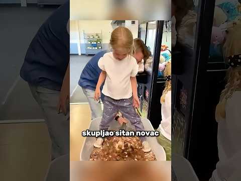 Štedio Je Novčiće Pet Godina 💰 #shorts