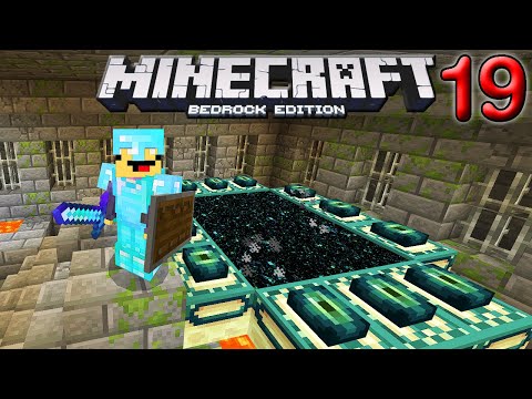 DadZillaSaur - Can’t find the End Portal In Your Stronghold?  Do This! -  Minecraft Bedrock 1.18 Survival Ep.19