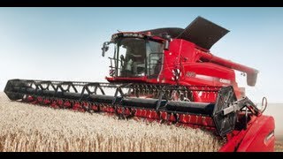 preview picture of video 'CASE IH 8230 Axial-Flow draaide  2 dagen proef bij H.van Oosten Nieuw-Beerta'