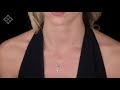 White Gold And Diamond Initial Necklace