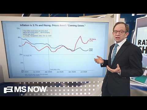 Rattner gives Trump a REALITY CHECK: Inflation is RISING and prices are NOT coming down