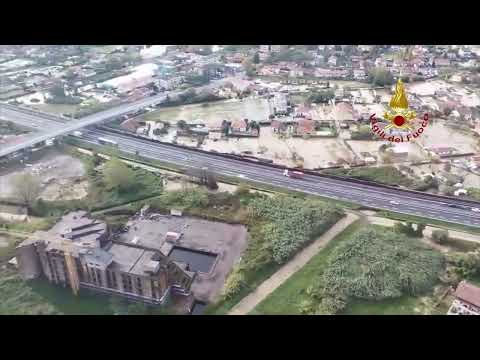 Maltempo allagamenti a Massa Carrara