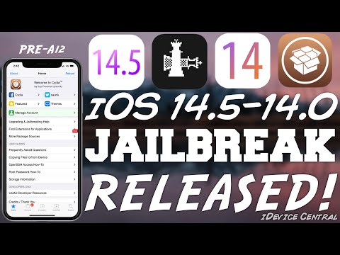 iOS 14.5 / 14.4.2 Jailbreak RELEASED (CheckRa1n) For All Pre-A12 Devices With Cydia & Tweaks Working