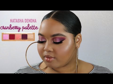 Natasha Denona Cranberry Palette Overview + Tutorial Video