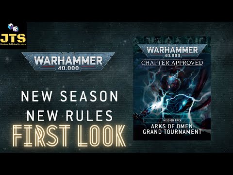 First Look: Warhammer 40k Arks of Omen Grand Tournament Mission Pack